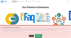 Desktop Screenshot of idealextensions.com